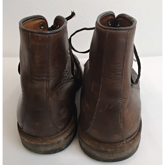 Allen Edmonds Higgins Mill Boot Men\'s 11.5 Lace Up Brown Leather Chukka #J5673 main image 11